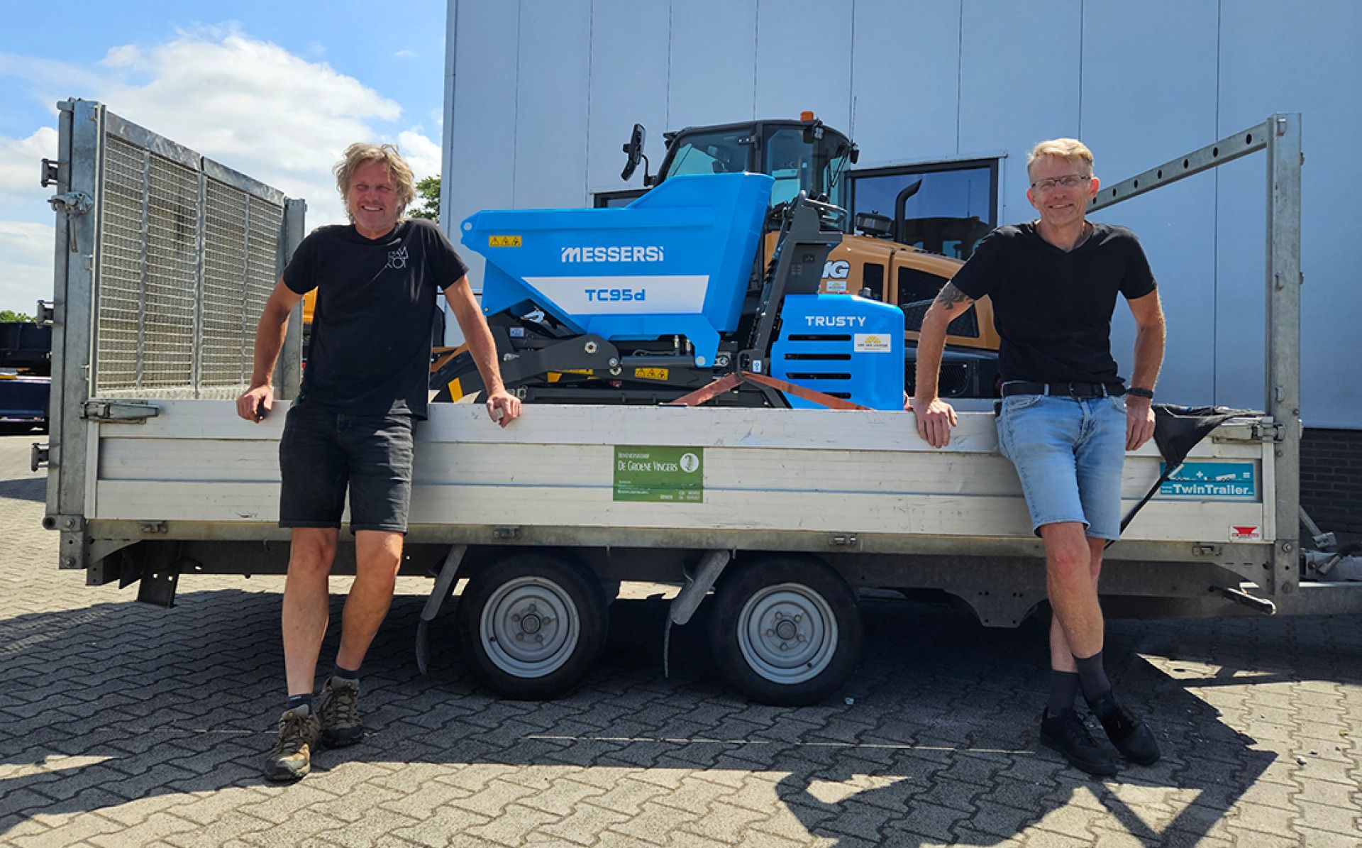 Case CX12D en Messersi TC95D voor De Groene Vingers - 3