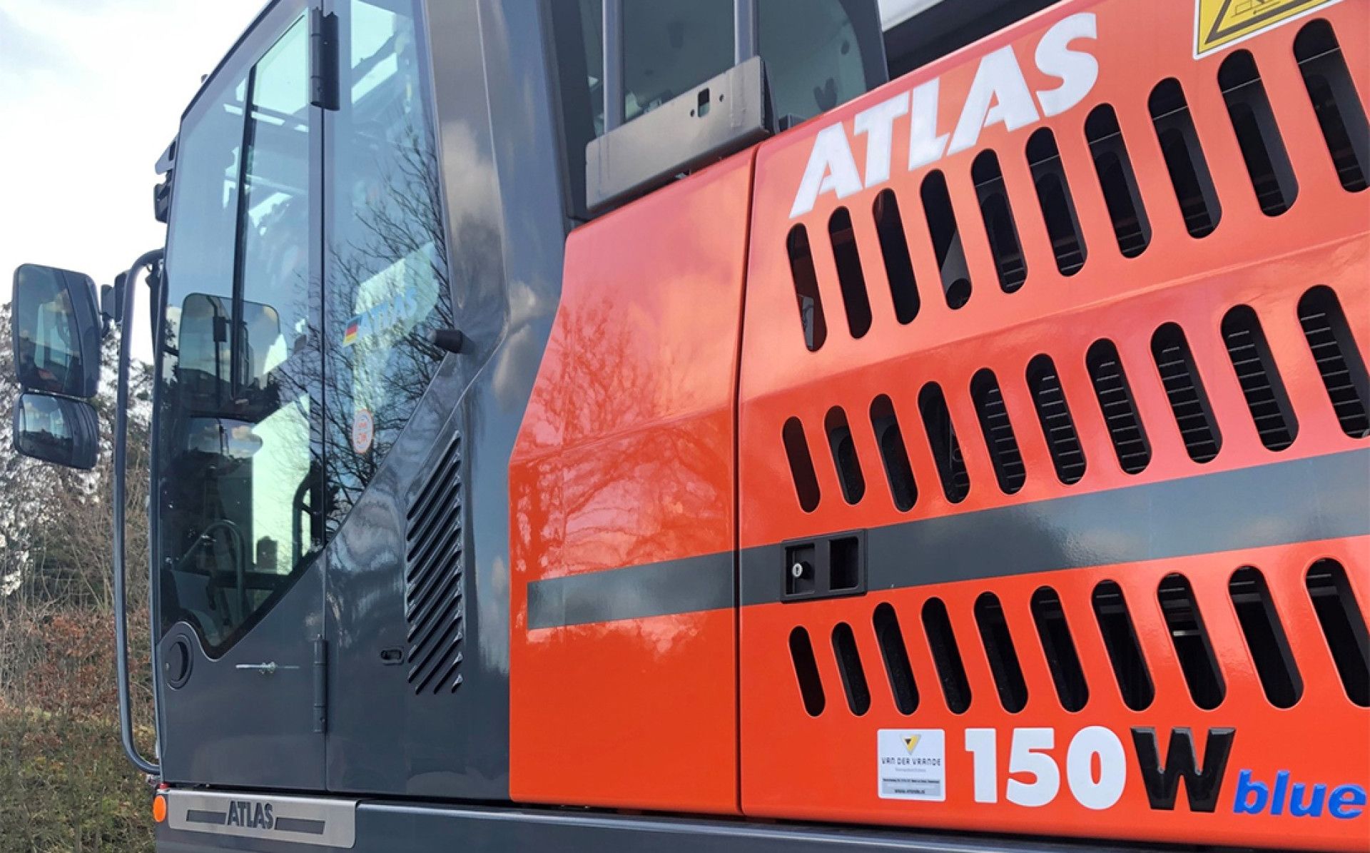 Atlas 150W mobiele graafmachine voor Vecunda - 2