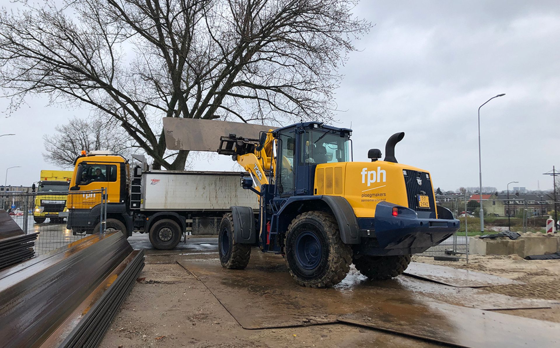 Case 721G wiellader voor F.P.H. Ploegmakers - 4