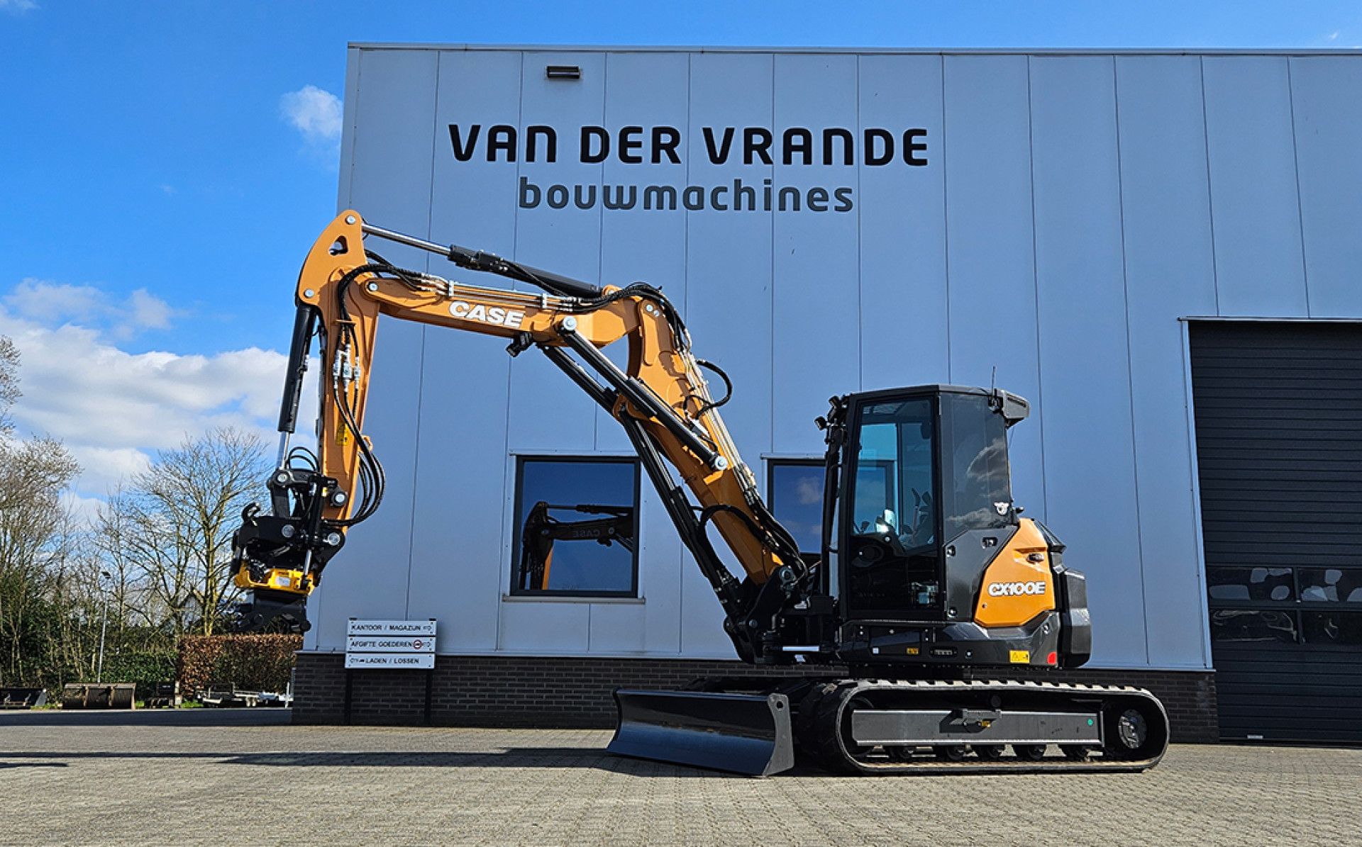 Case CX100E voor Beekmans Recycling uit Erp - 2