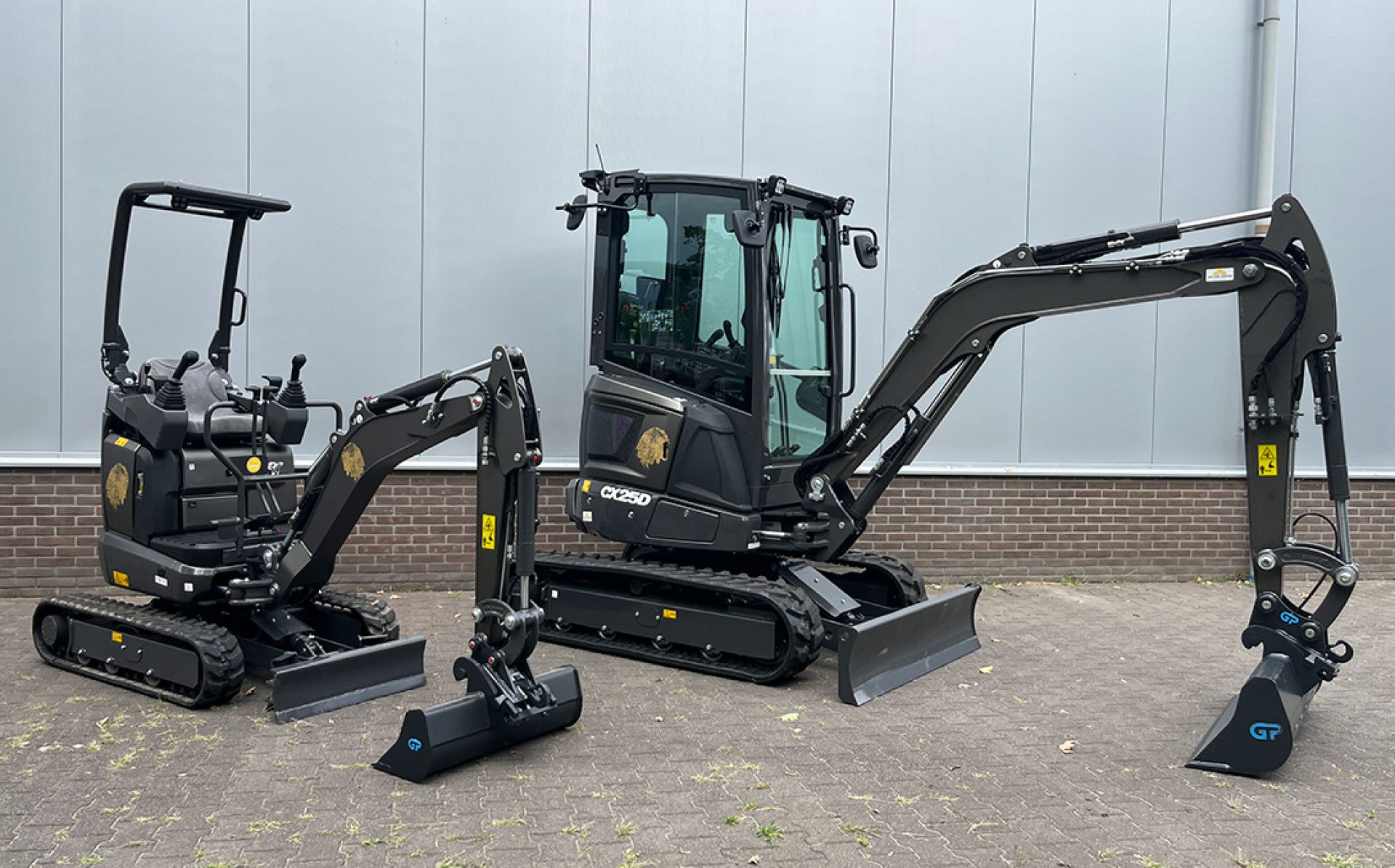 Case CX12D en CX25D voor Siebers Groep