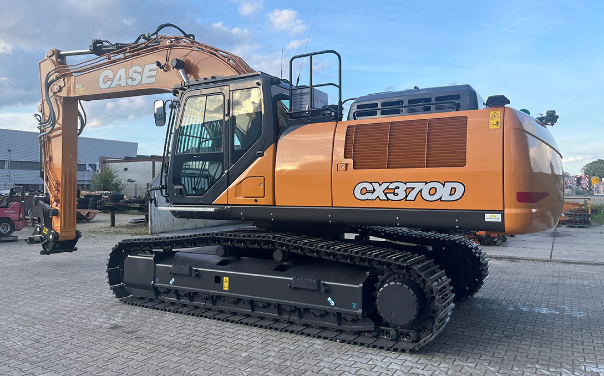 Case CX370D rupskraan voor Cor Reuten en Zn - 2